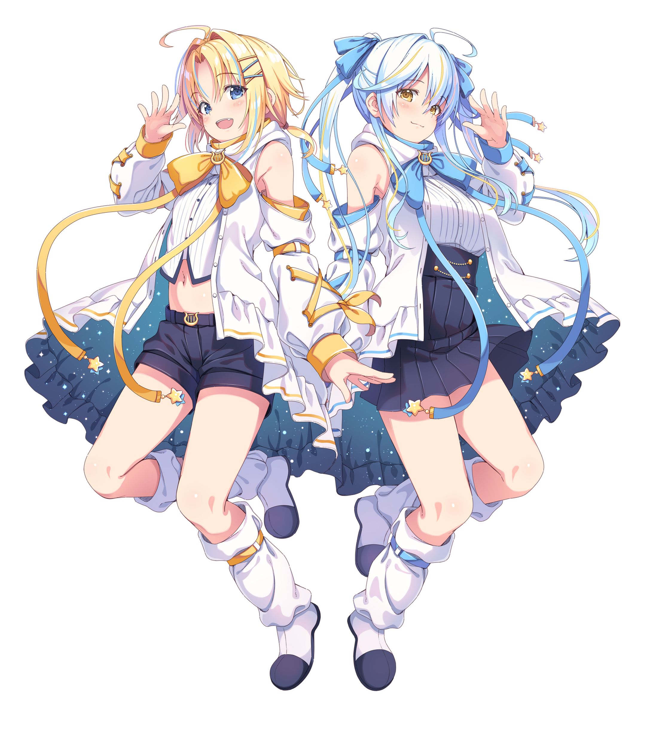 Vtuber｢双未とおる｣ ｢双未るくす｣ 新髪型キービジュアル-1