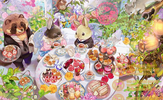 テーブルクロス用1枚絵