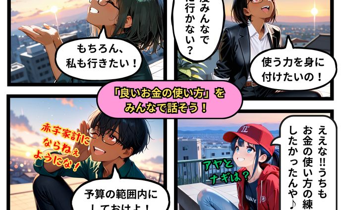 「良いお金の使い方」をみんなで話そう！
