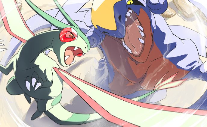 フライゴンvsガブリアス