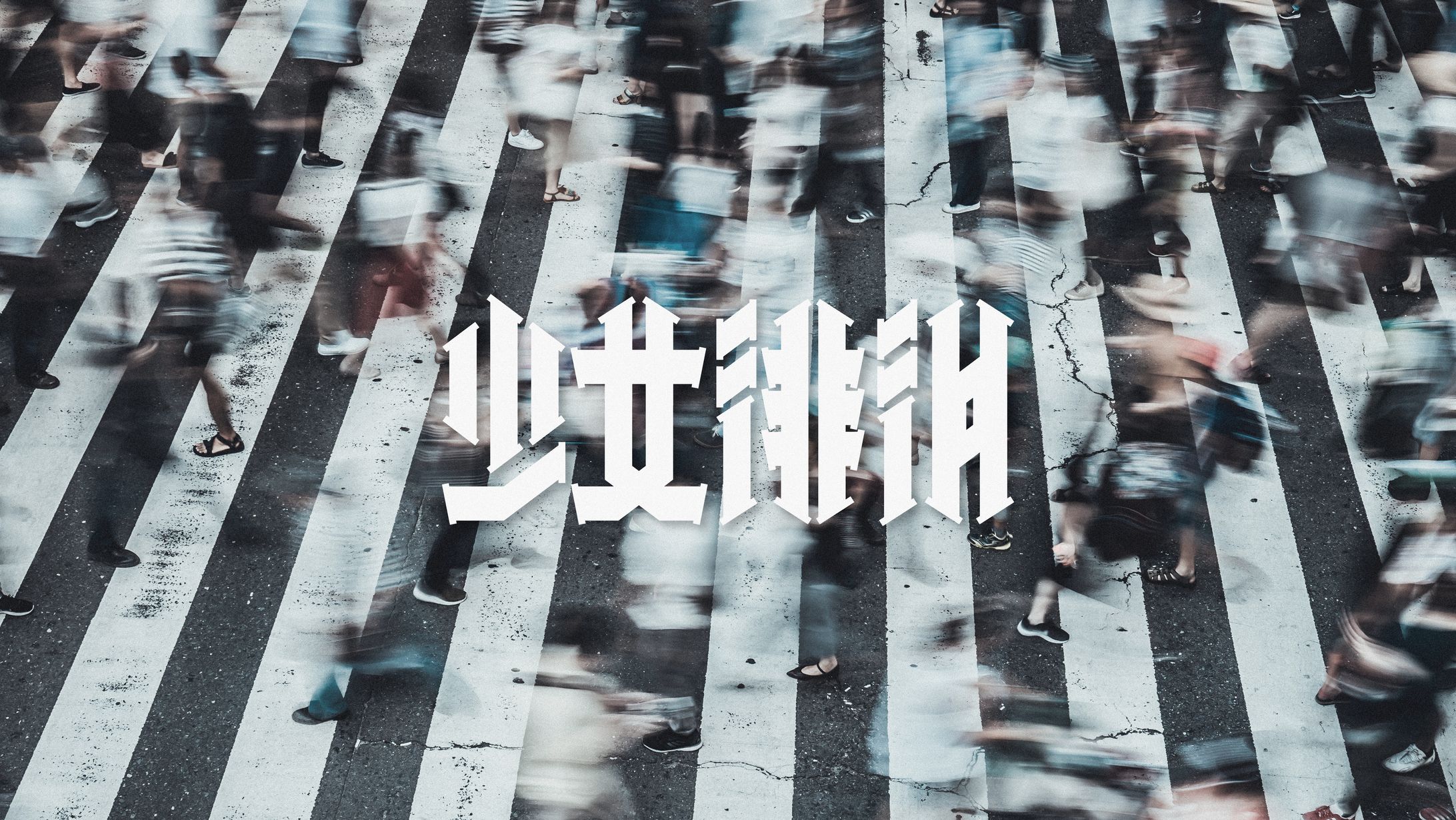 『少女徘徊』タイポグラフィ-1
