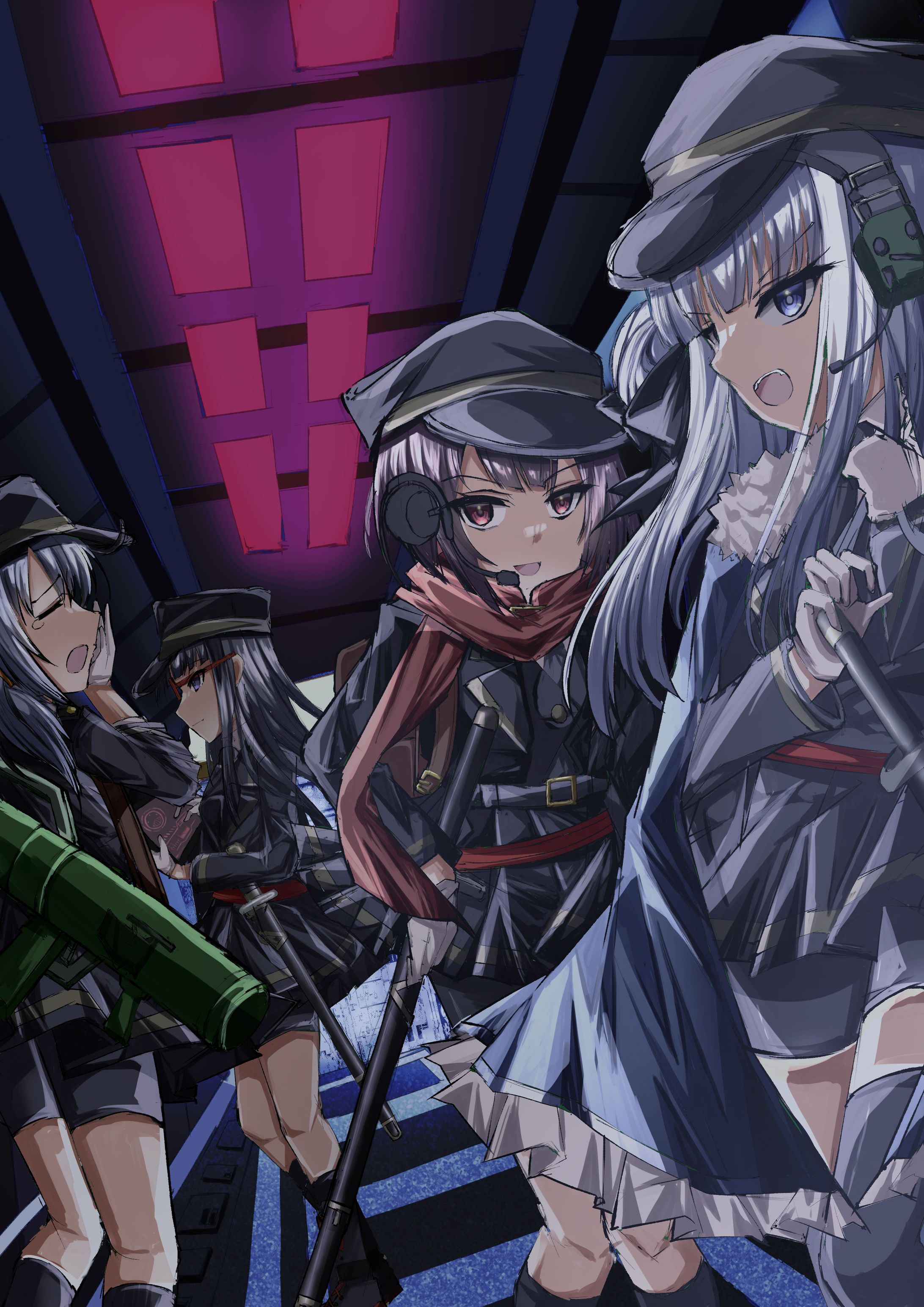 創作　夜の街へ出撃-1