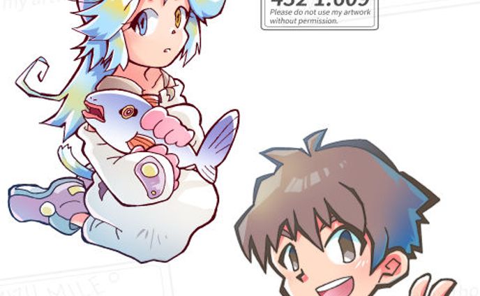 創作キャラクターイラスト