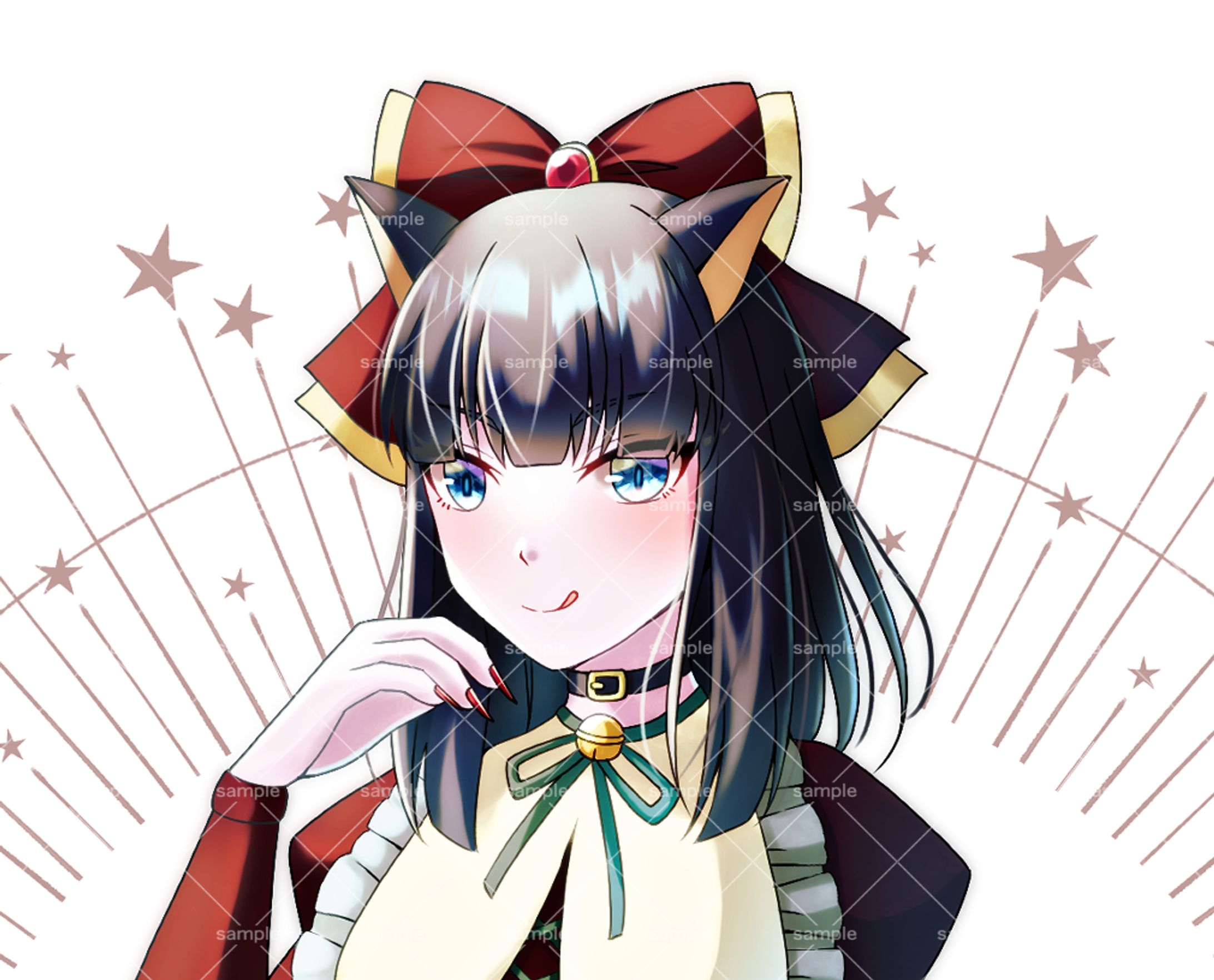 ゴスロリ×猫耳な女の子-1