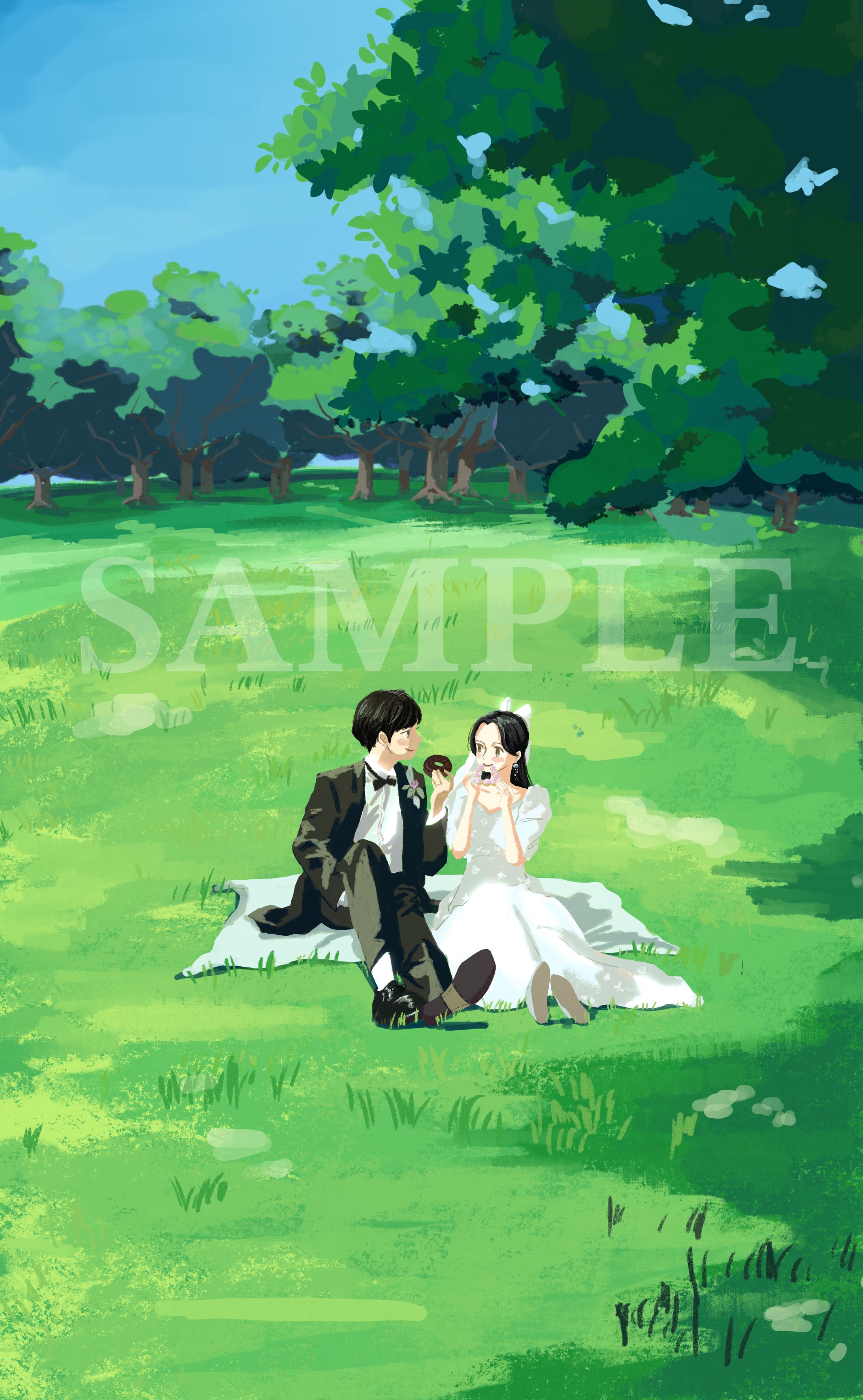 ウェディングイラスト-1