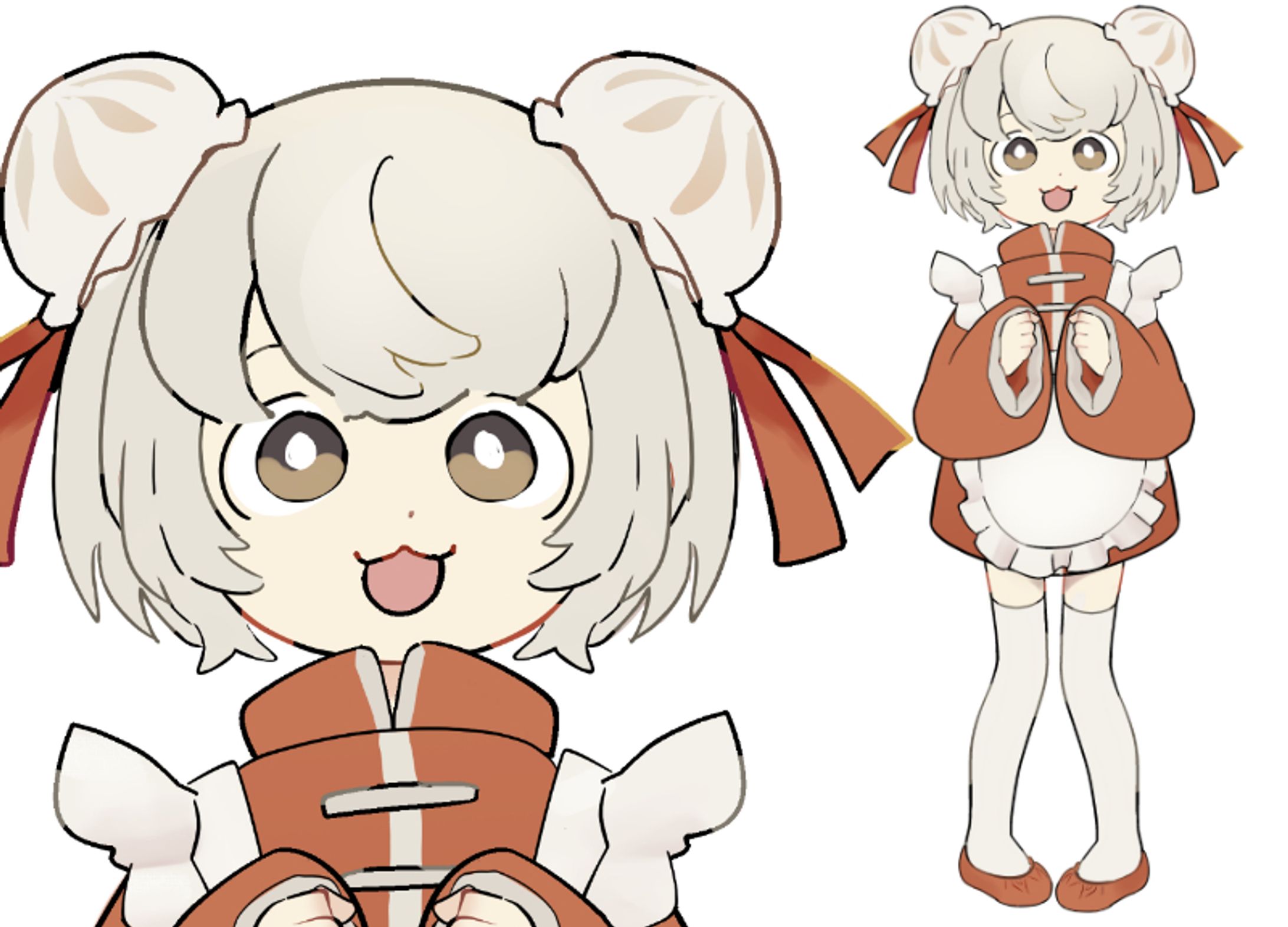 女キャラA_立ち絵・パーツ-1