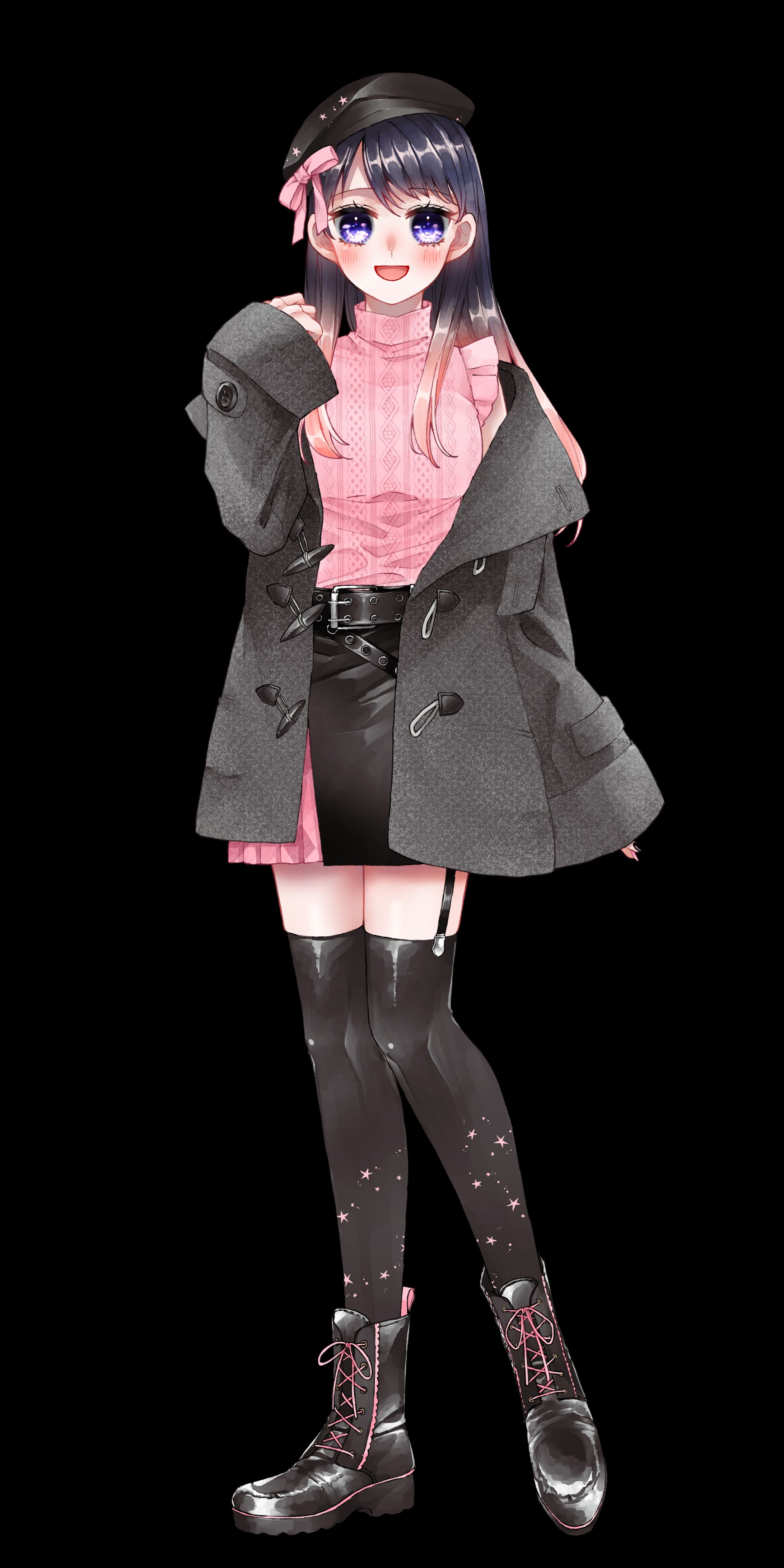 IRIAM配信者さん新衣装立ち絵-1