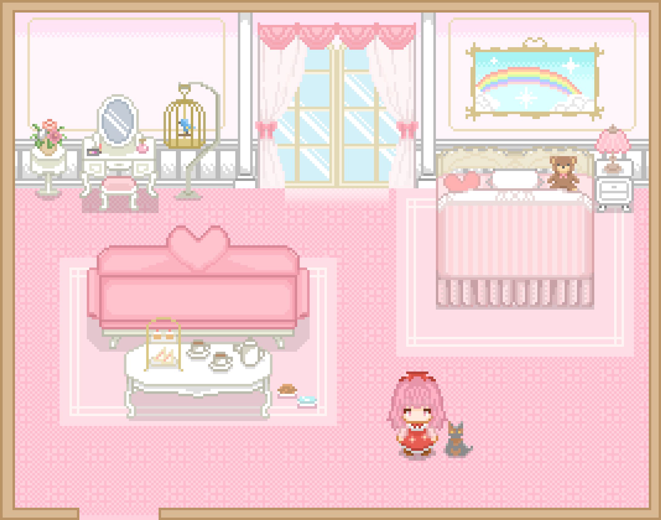 ピンクなお部屋-1