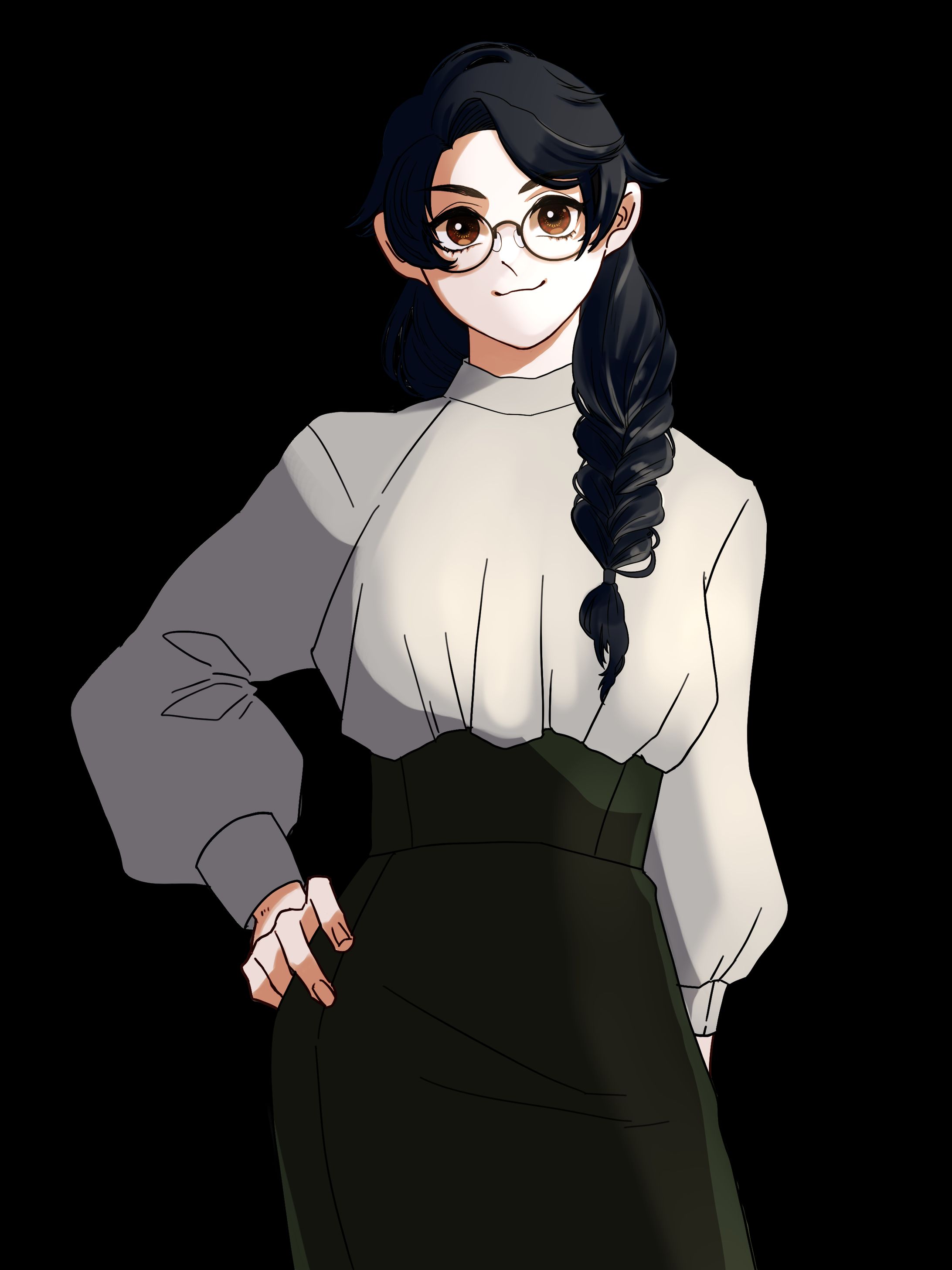 TRPG立ち絵(バストアップ)-1