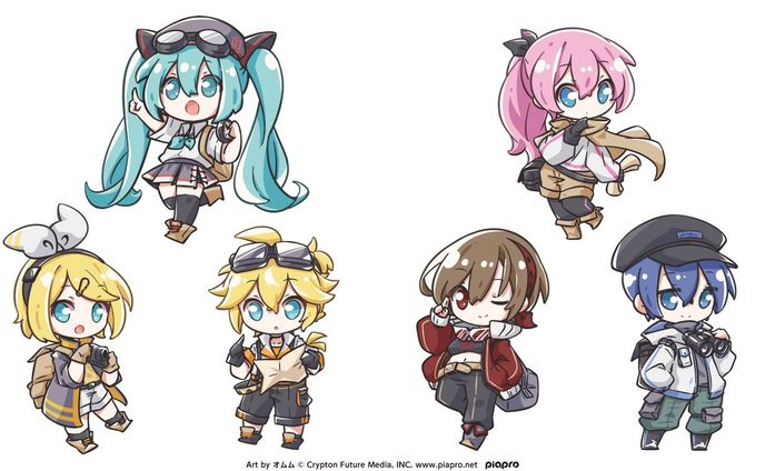 ミニキャライラスト、full album