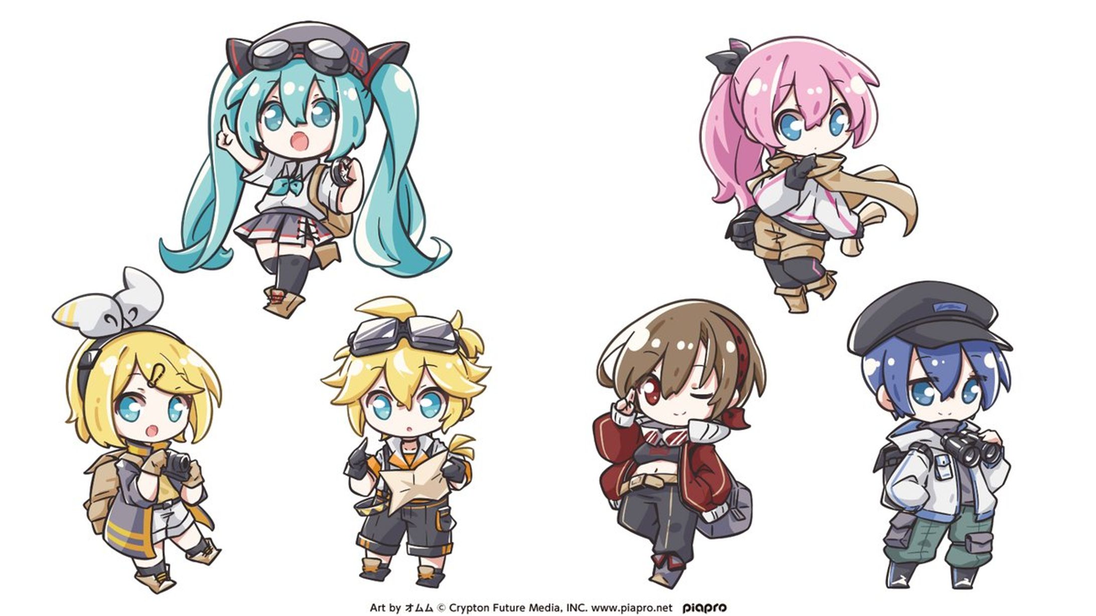 39Culture2024 「世界を回る探検家」ミニキャライラスト-1