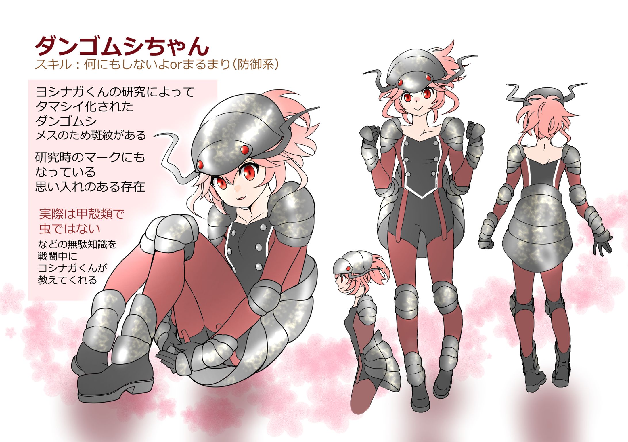 キャラクター案ラフ-1