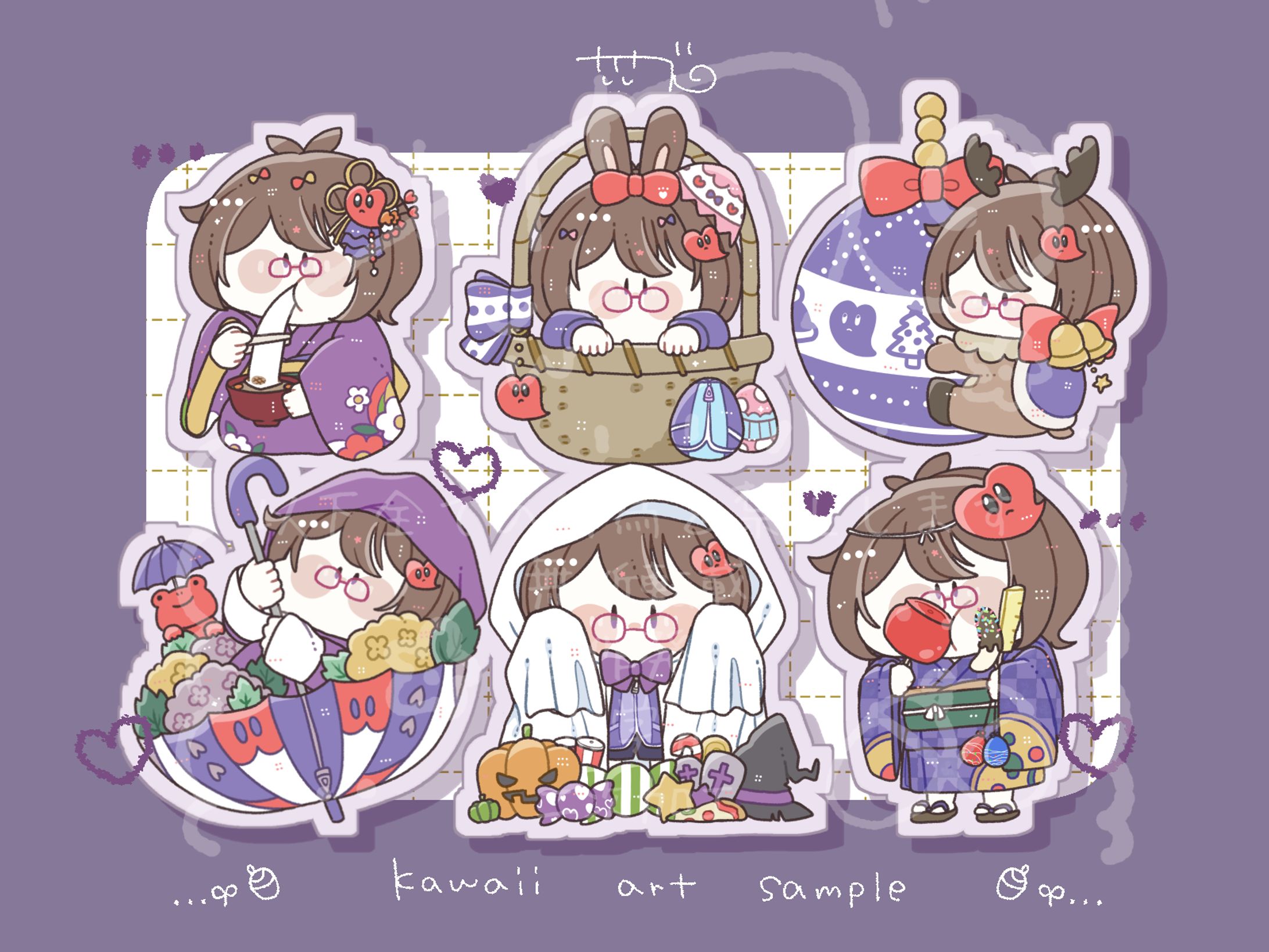 【ご依頼】量産SDイラスト/くろれみ様-1