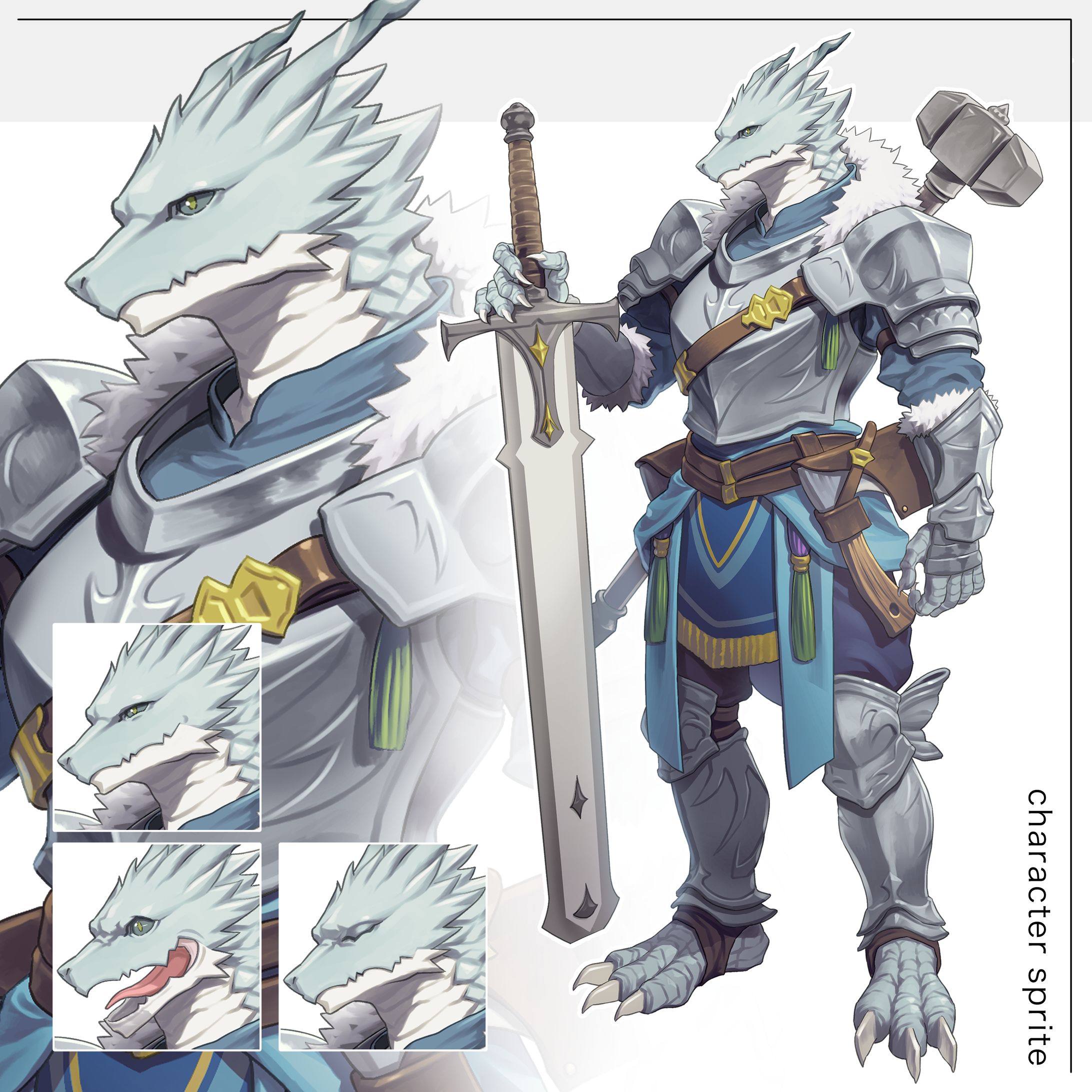 ファンタジー世界　竜人-1