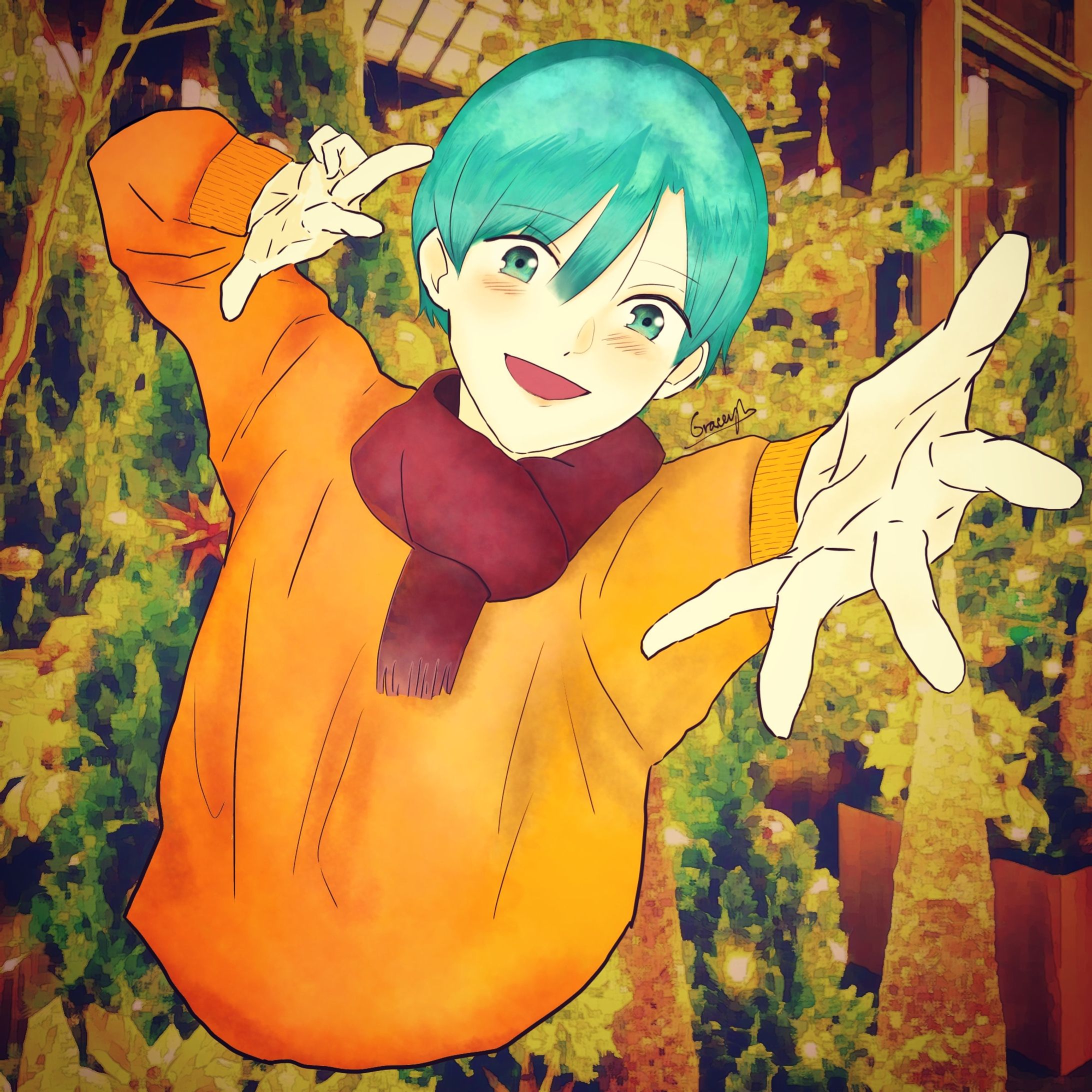 クリスマスイラスト(依頼)-1