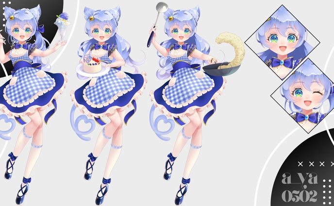  糸可愛ラズリ様立ち絵