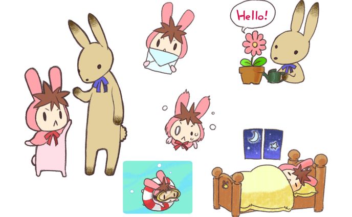 ミニキャラ習作