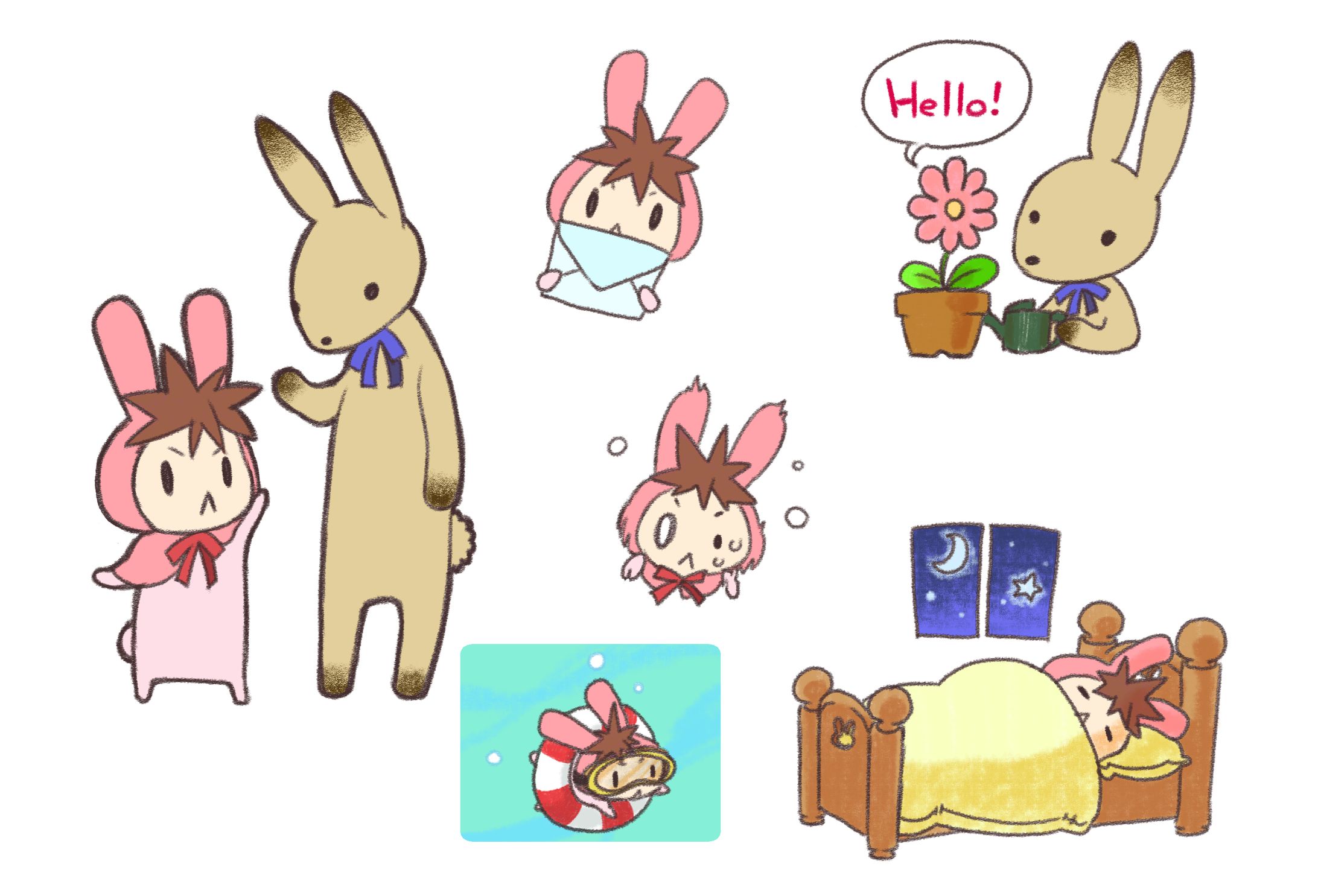 ミニキャラ習作-1