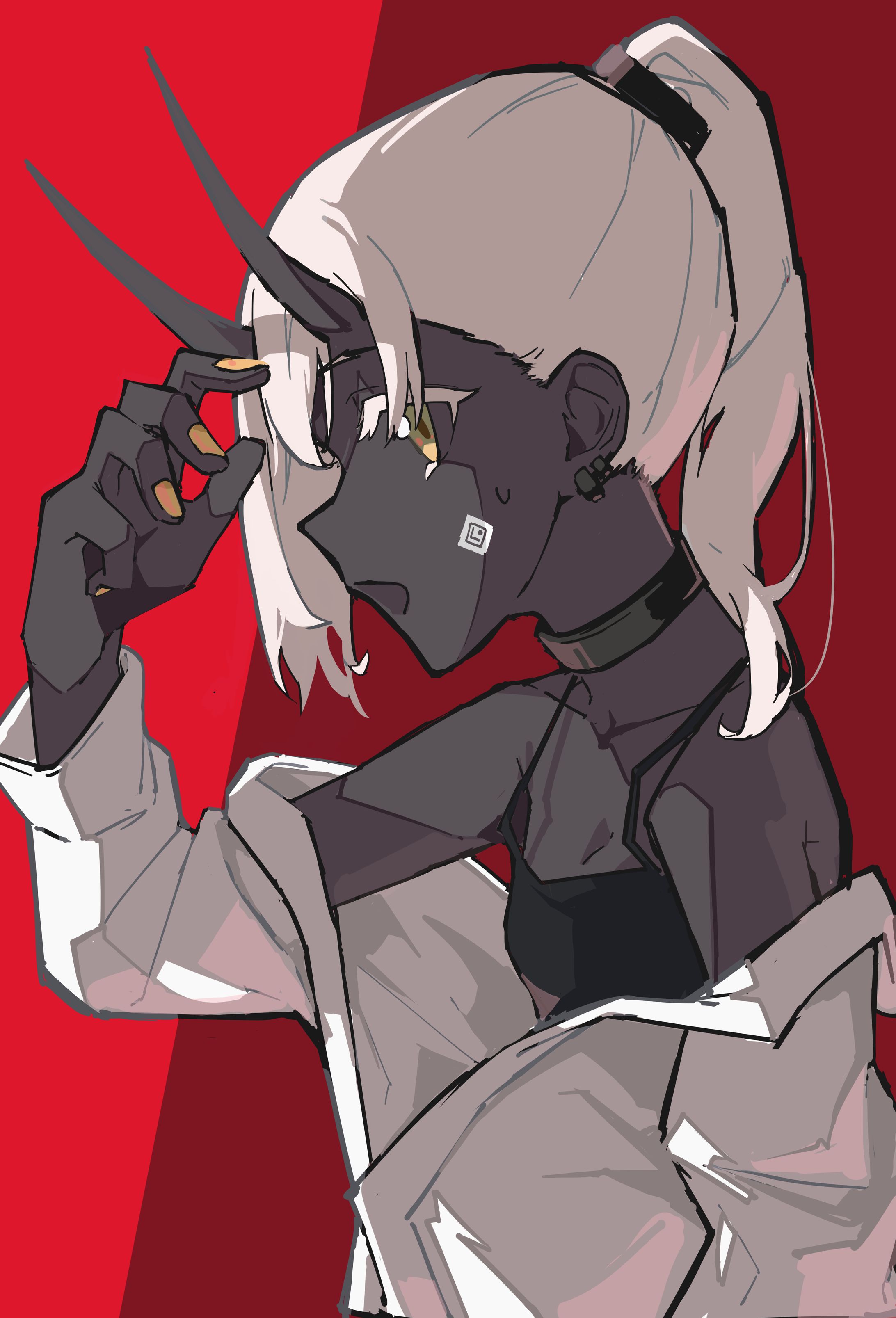 オリジナルキャラクター　黒鬼-1