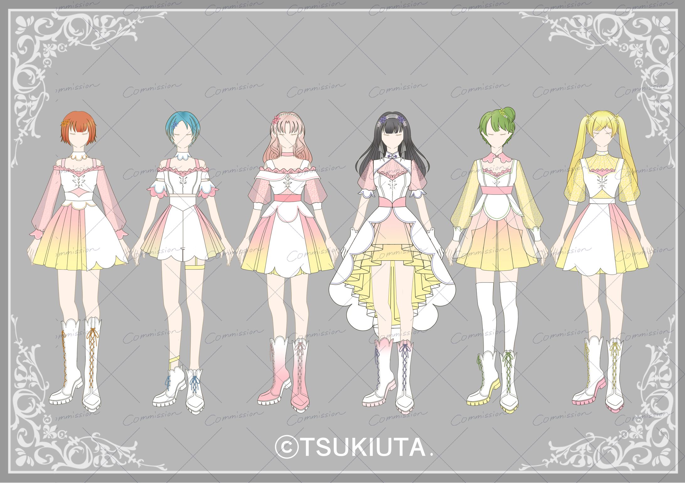  ムービック「ツキウタ。女神候補生2023衣装」-1