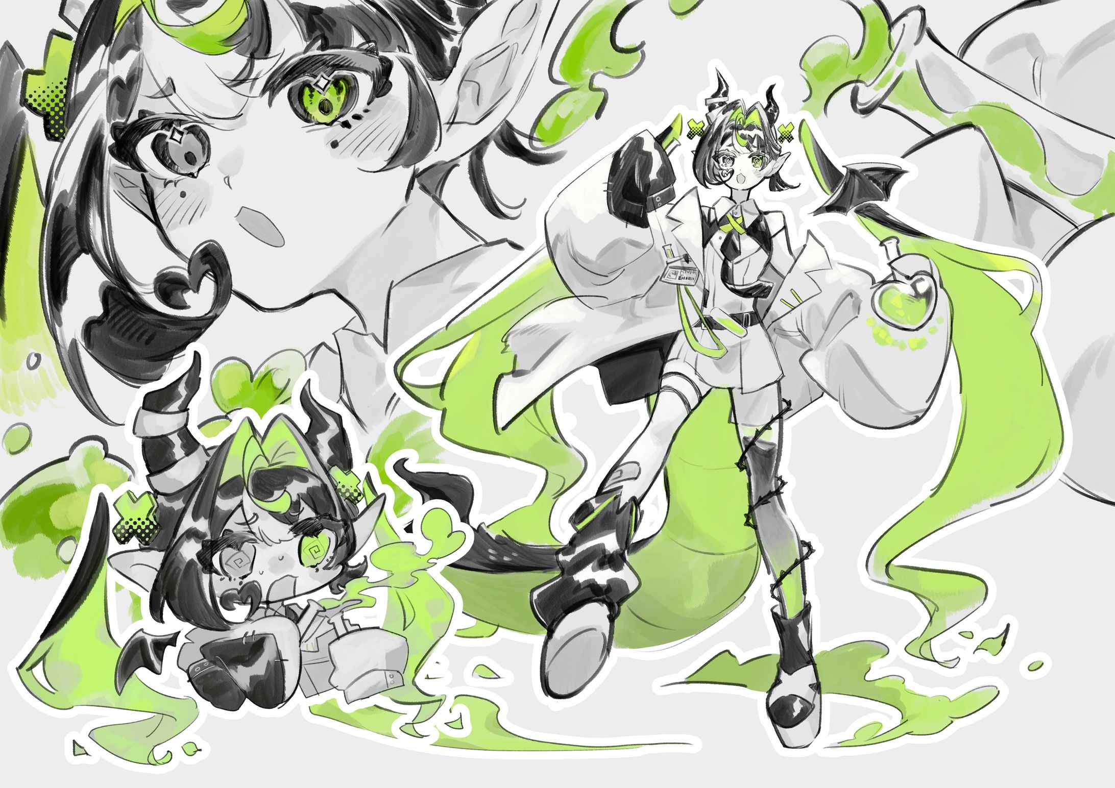 【グッズイラスト】りゅ魔様-1