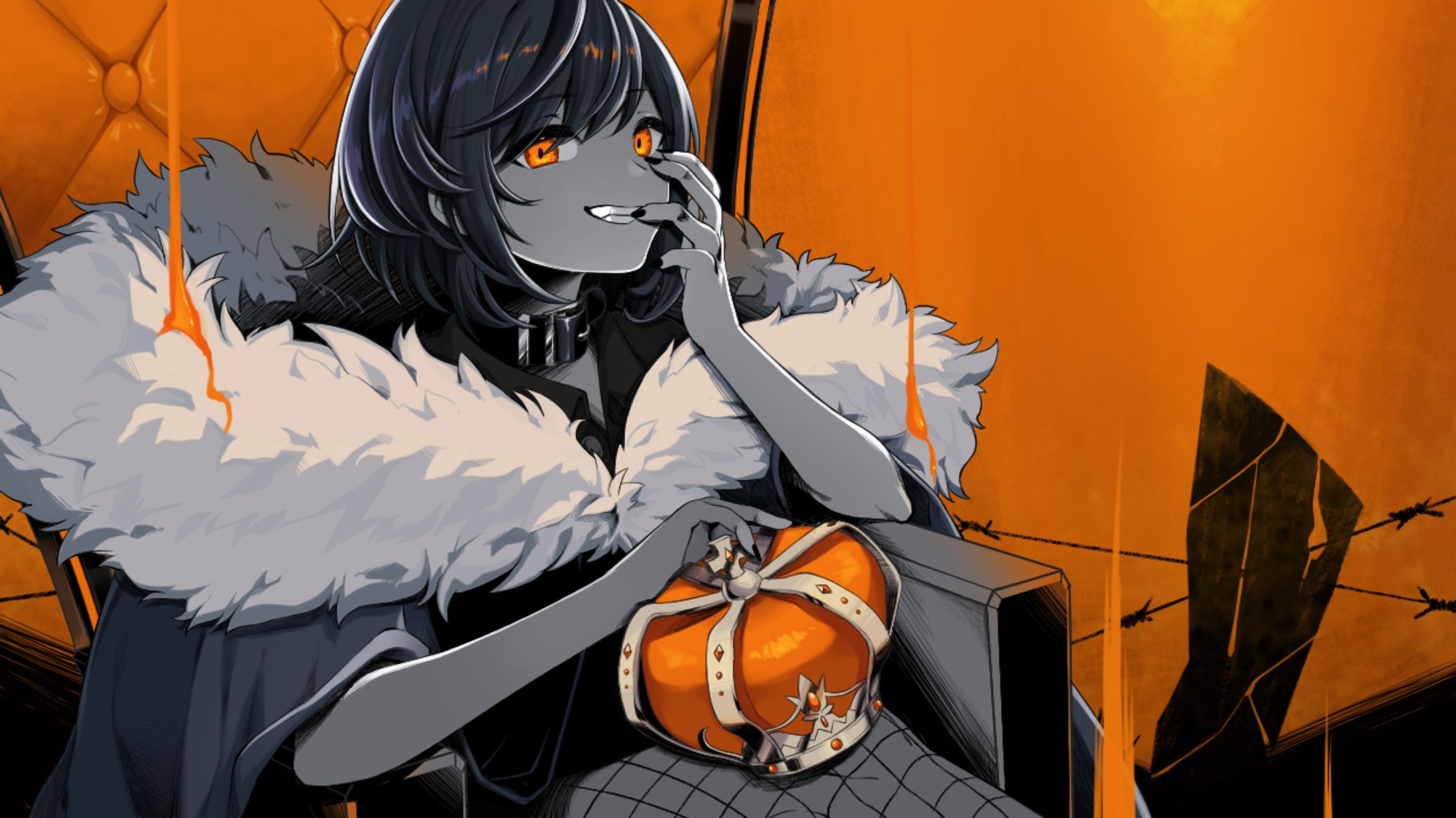 【サムネイルイラスト】KING-1