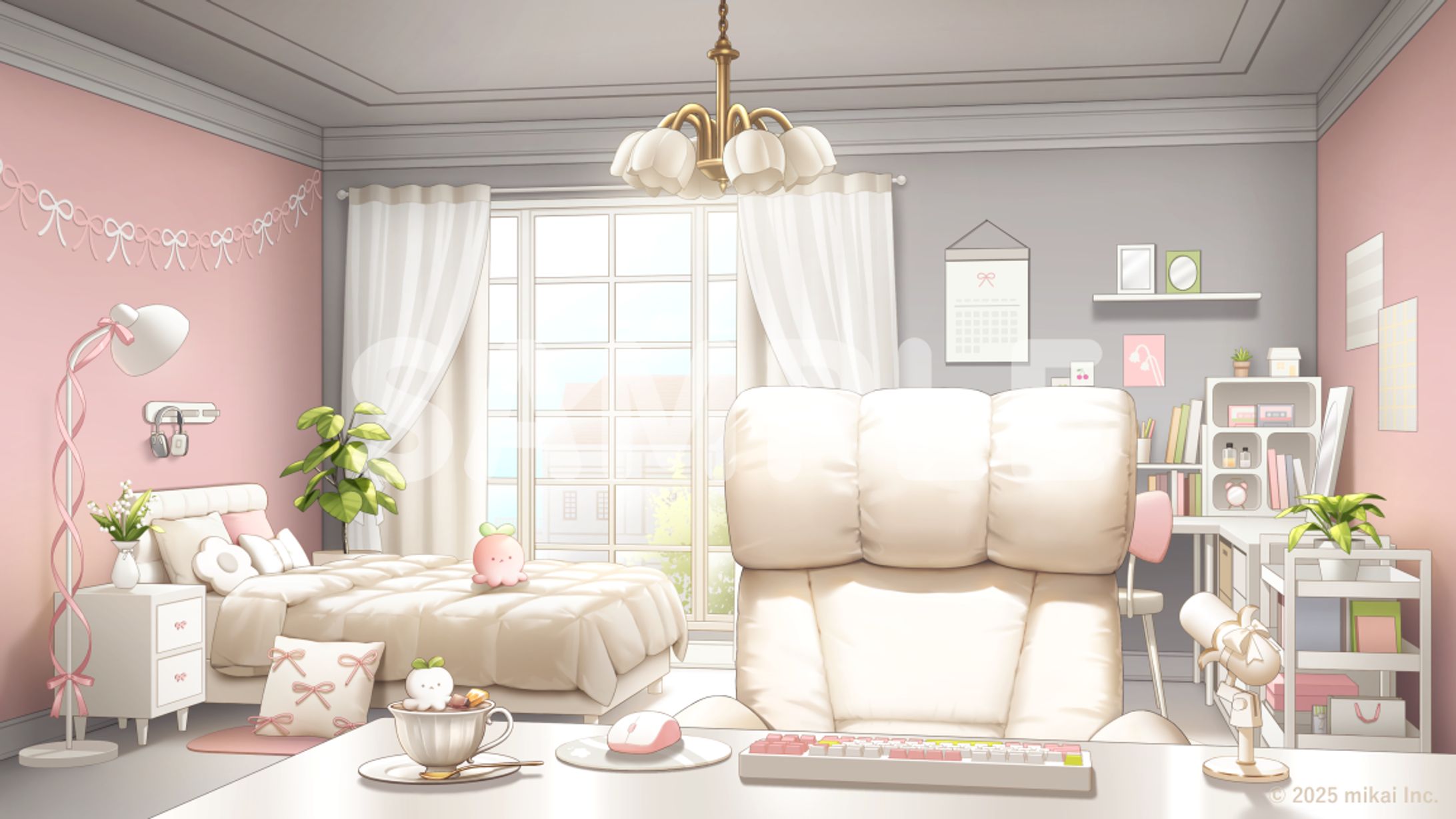 Re:AcT所属 鈴花いのり様｜配信背景-1