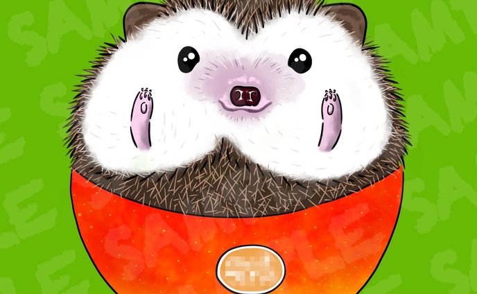 絵描き、ラベル