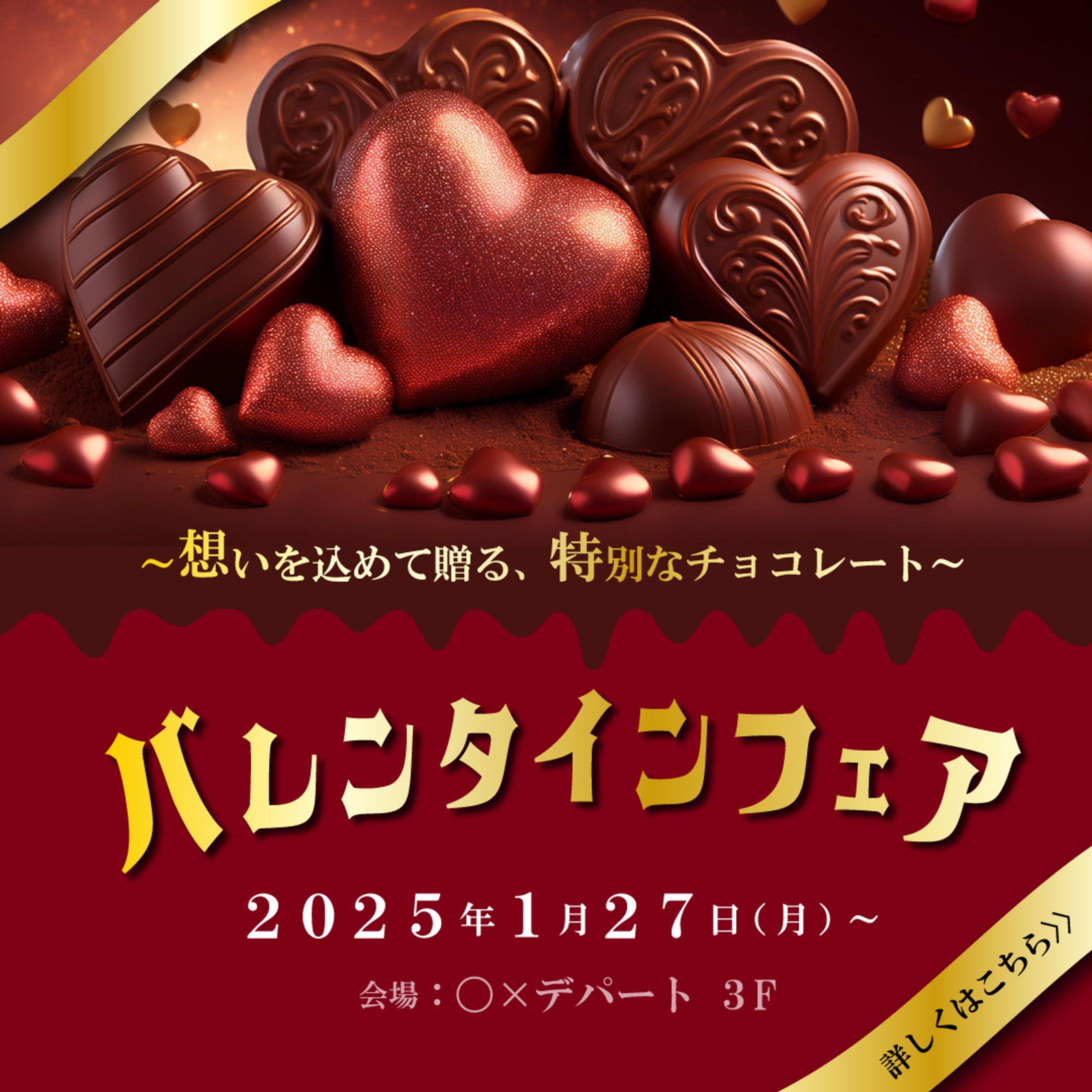 バレンタインフェアバナー（架空）-1