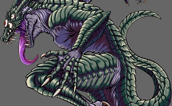 爬虫類獣人系モンスター