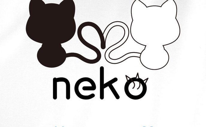neko🐱＆Love♥️
見送られたロゴ🎨
.
#ロゴ制作#ロゴ#猫#ねこ好き#Webデザイン#シンプルロゴ#白黒ロゴ