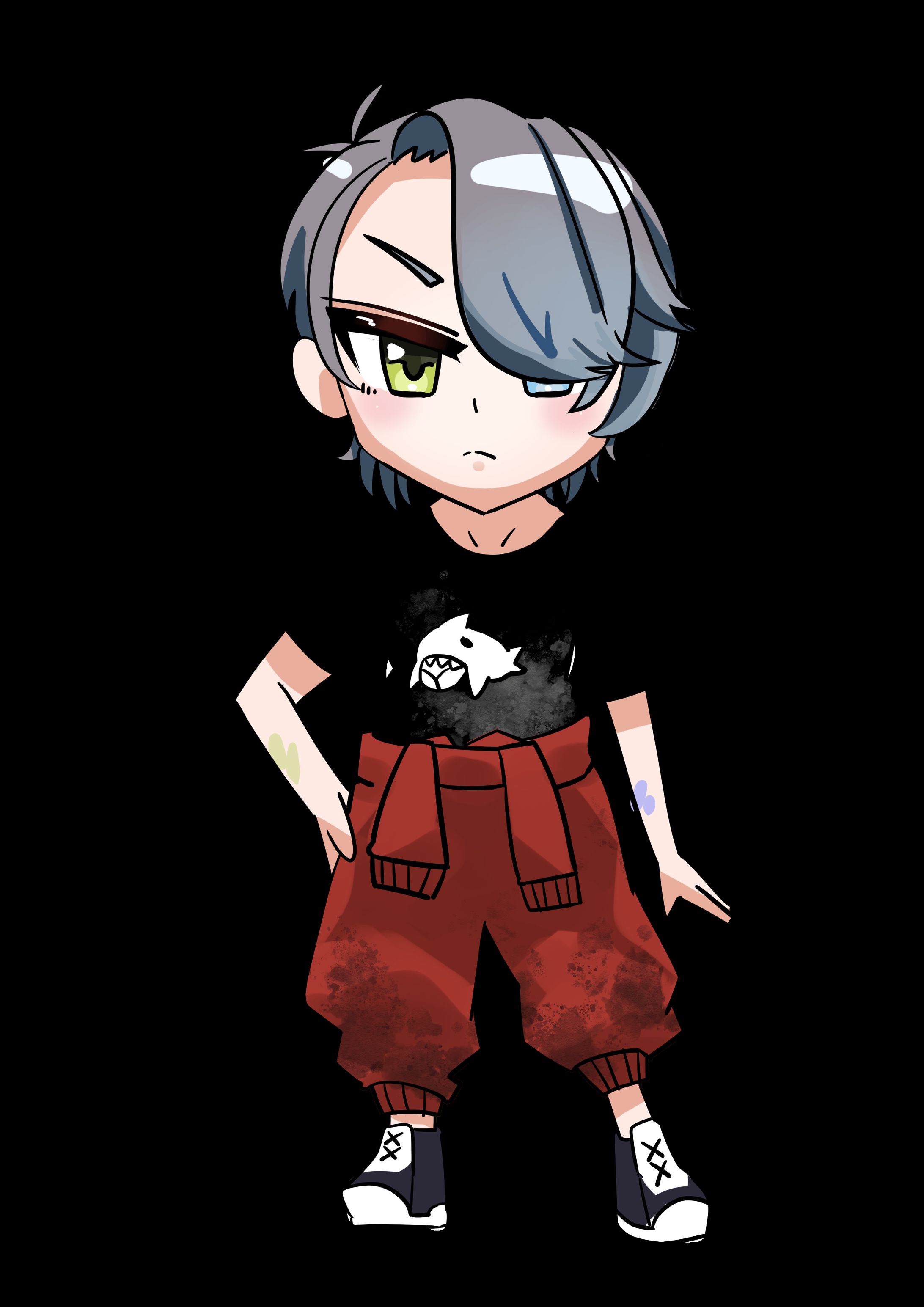 VTuber男性SDイラスト-1