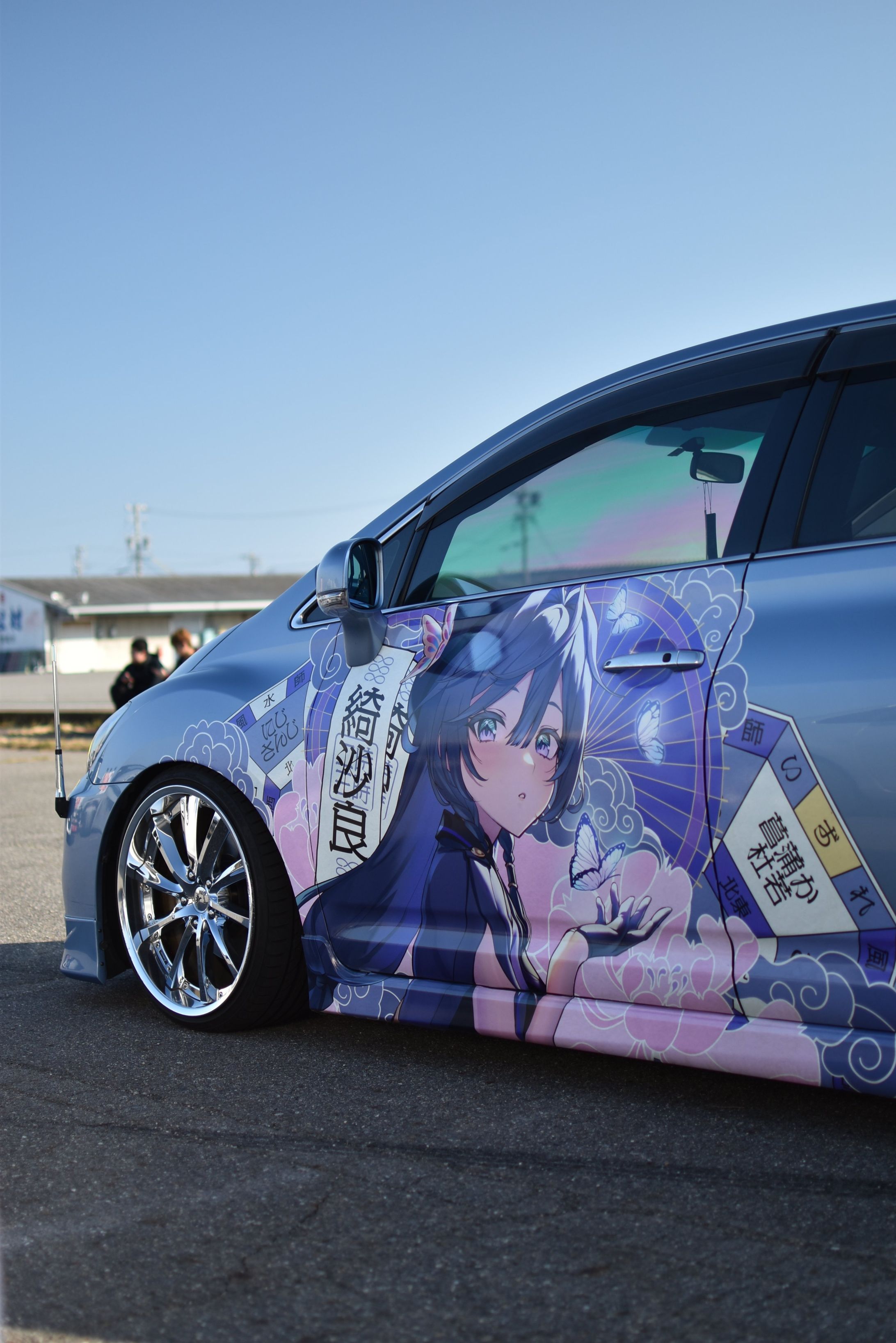 マークXジオ×綺沙良｜痛車デザイン-1