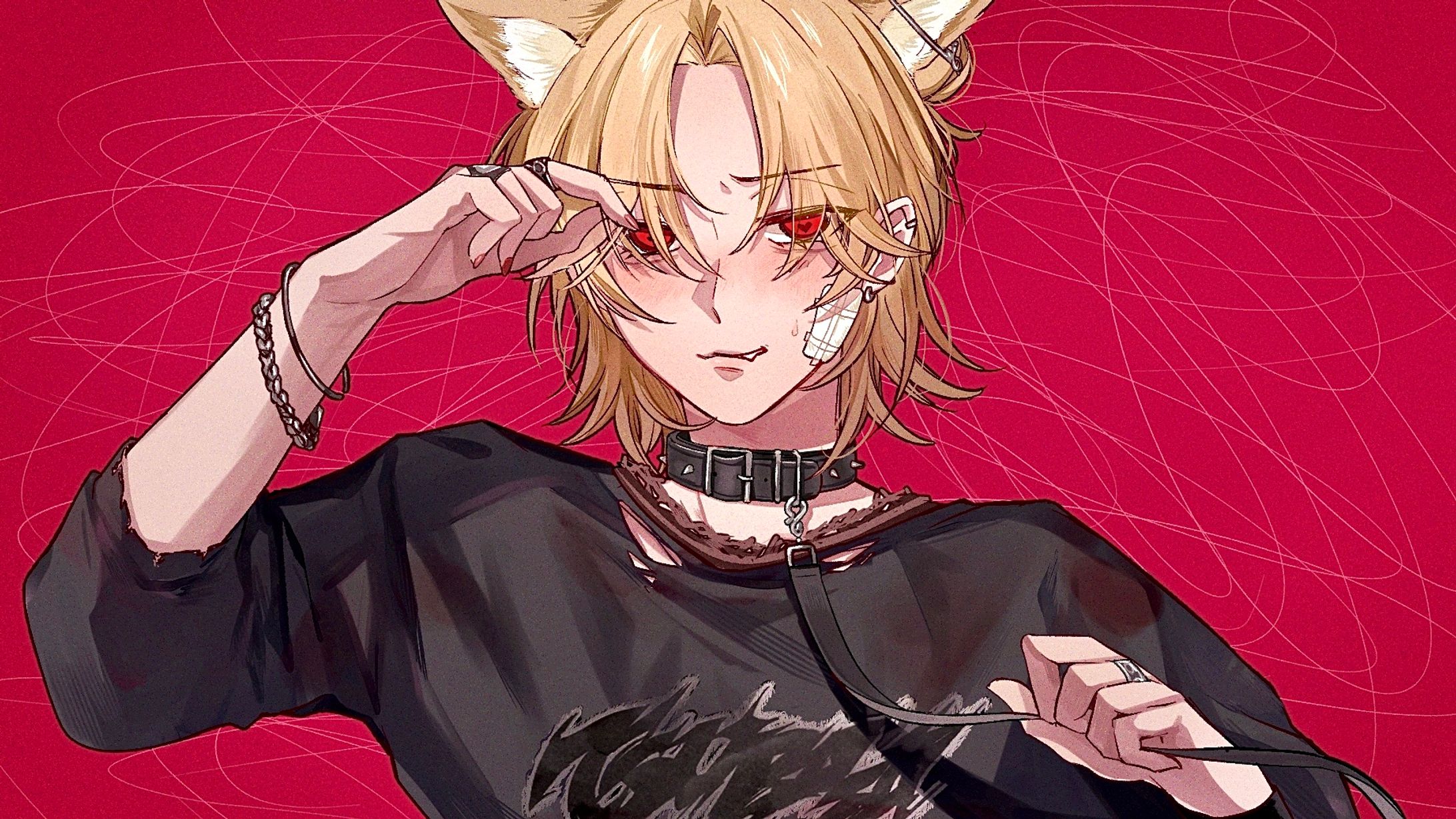 【FA】歌ってみたサムネイル風イラスト-1
