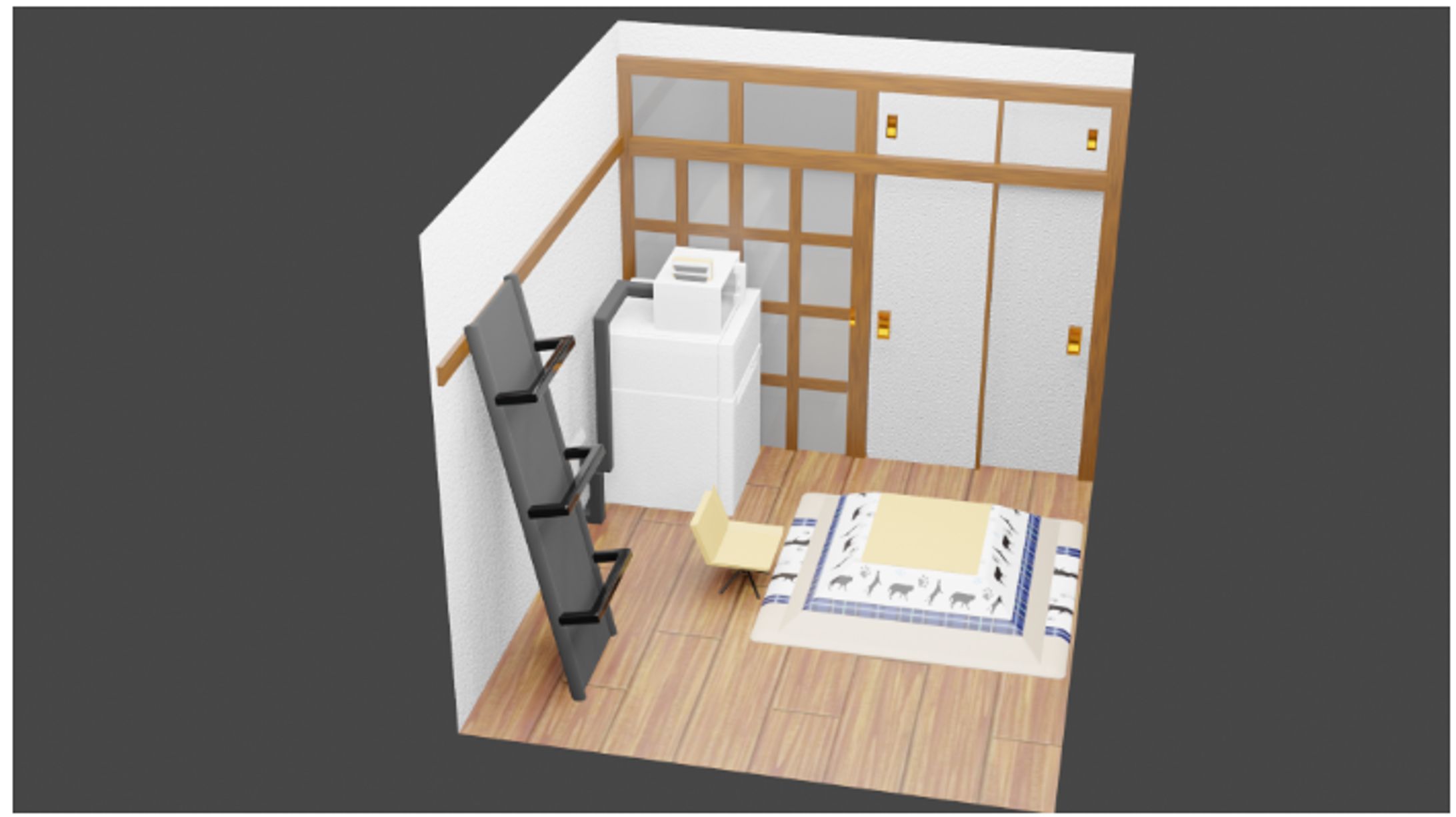 自宅の3Dモデリング-1
