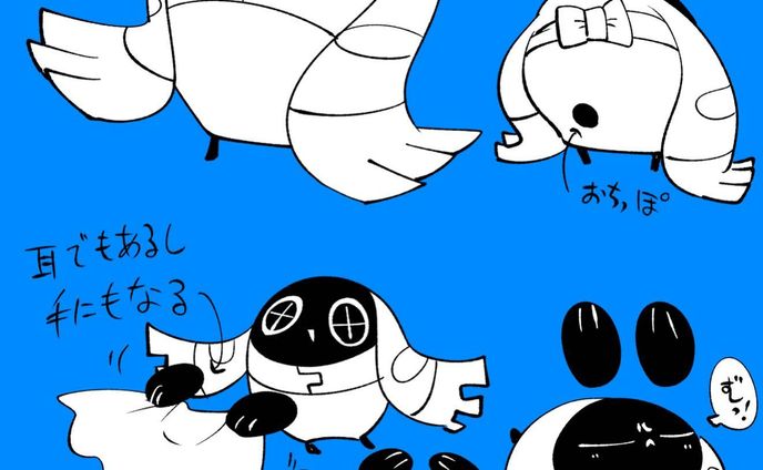 キャラクターデザイナー、cluster