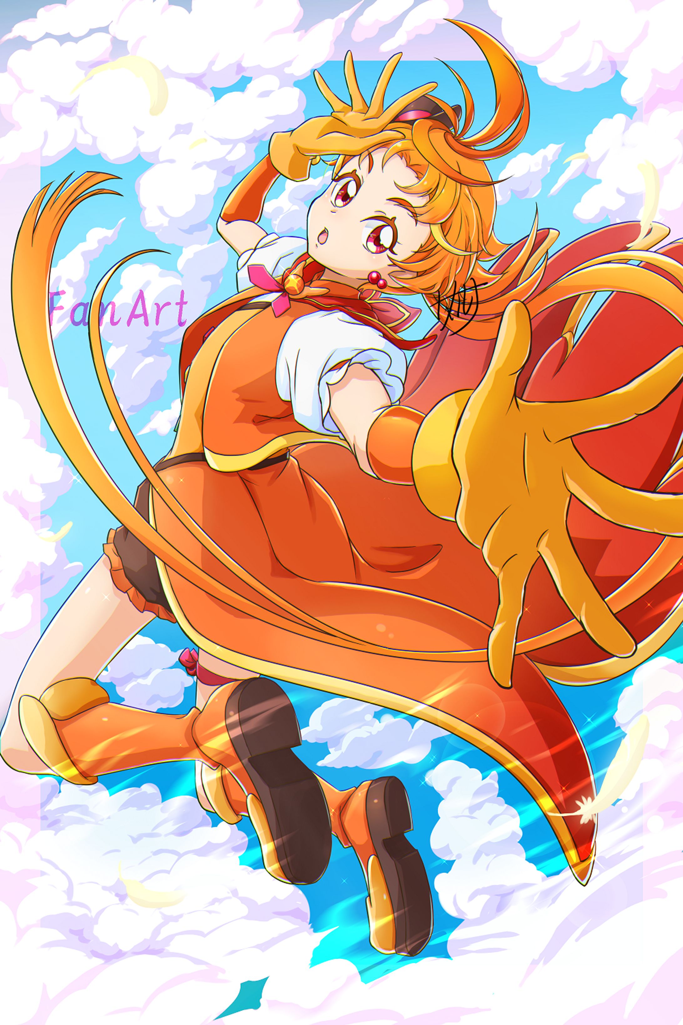 ファンアート　キュアウィング-1