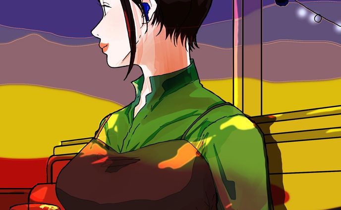 elle、ドラマみたいな絵が描きたい