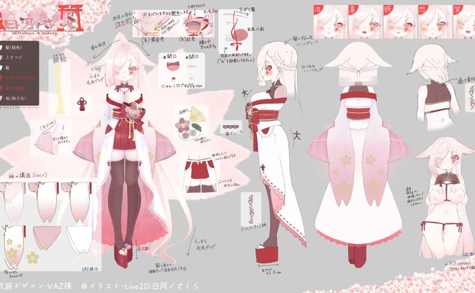 三面図￤白河ノさくら