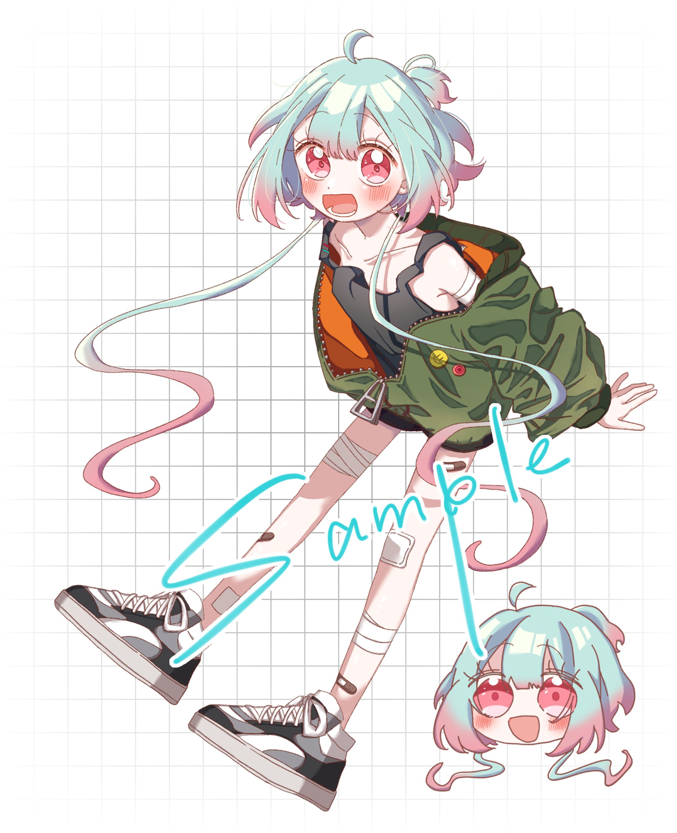 TRPG用立ち絵①-1