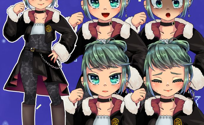 TRPG立ち絵＋差分
