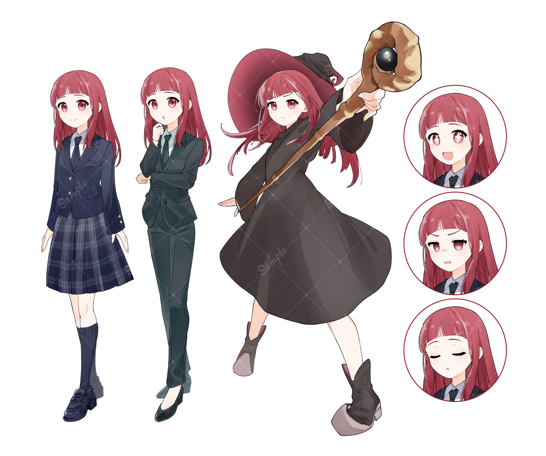 立ち絵(通常頭身)3-1