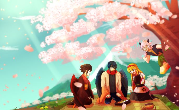 お花見