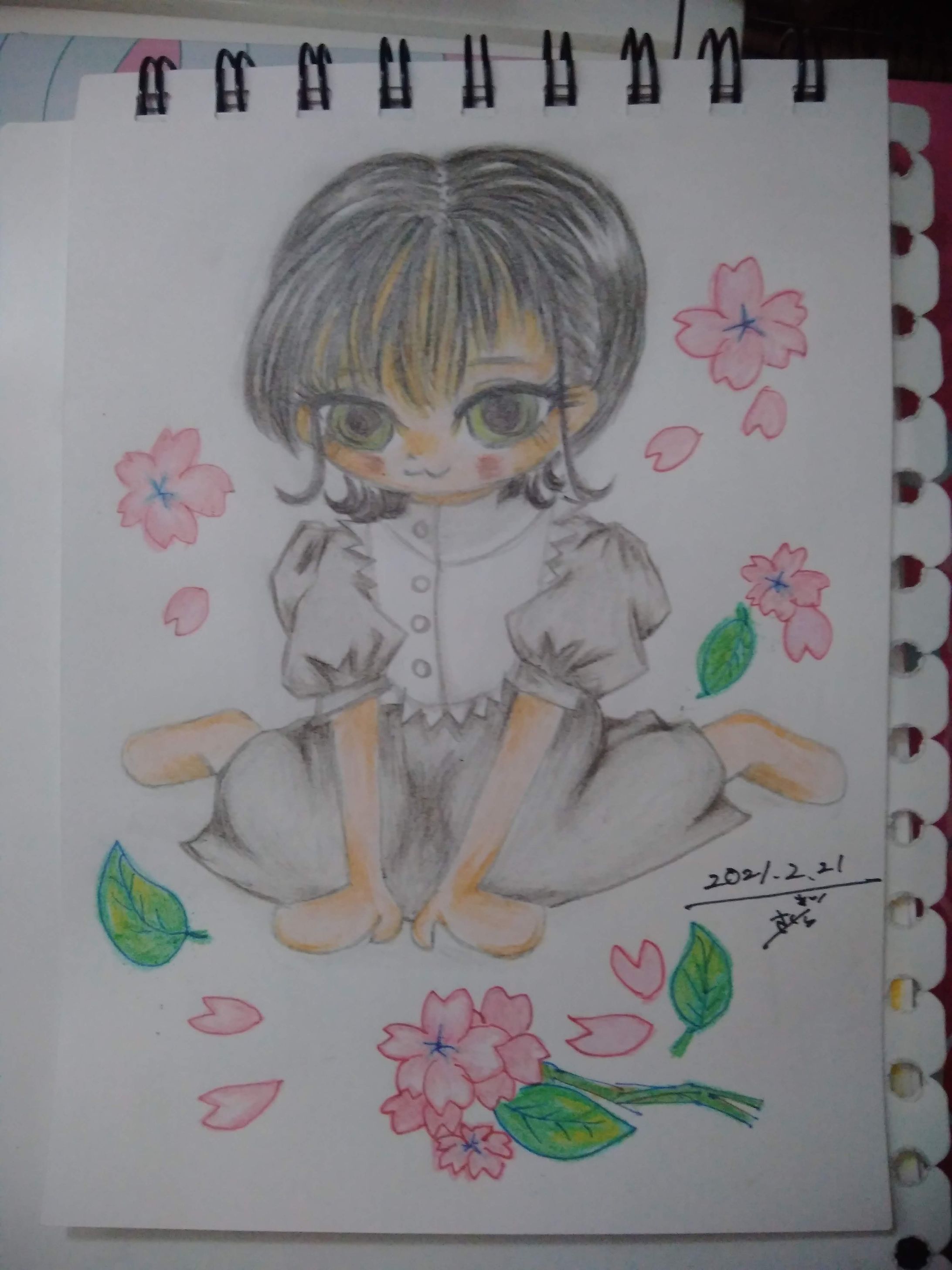 アナログイラストsample画像⑭-1