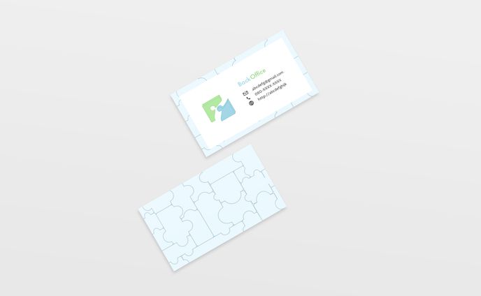 【Mockup】business card backoffice