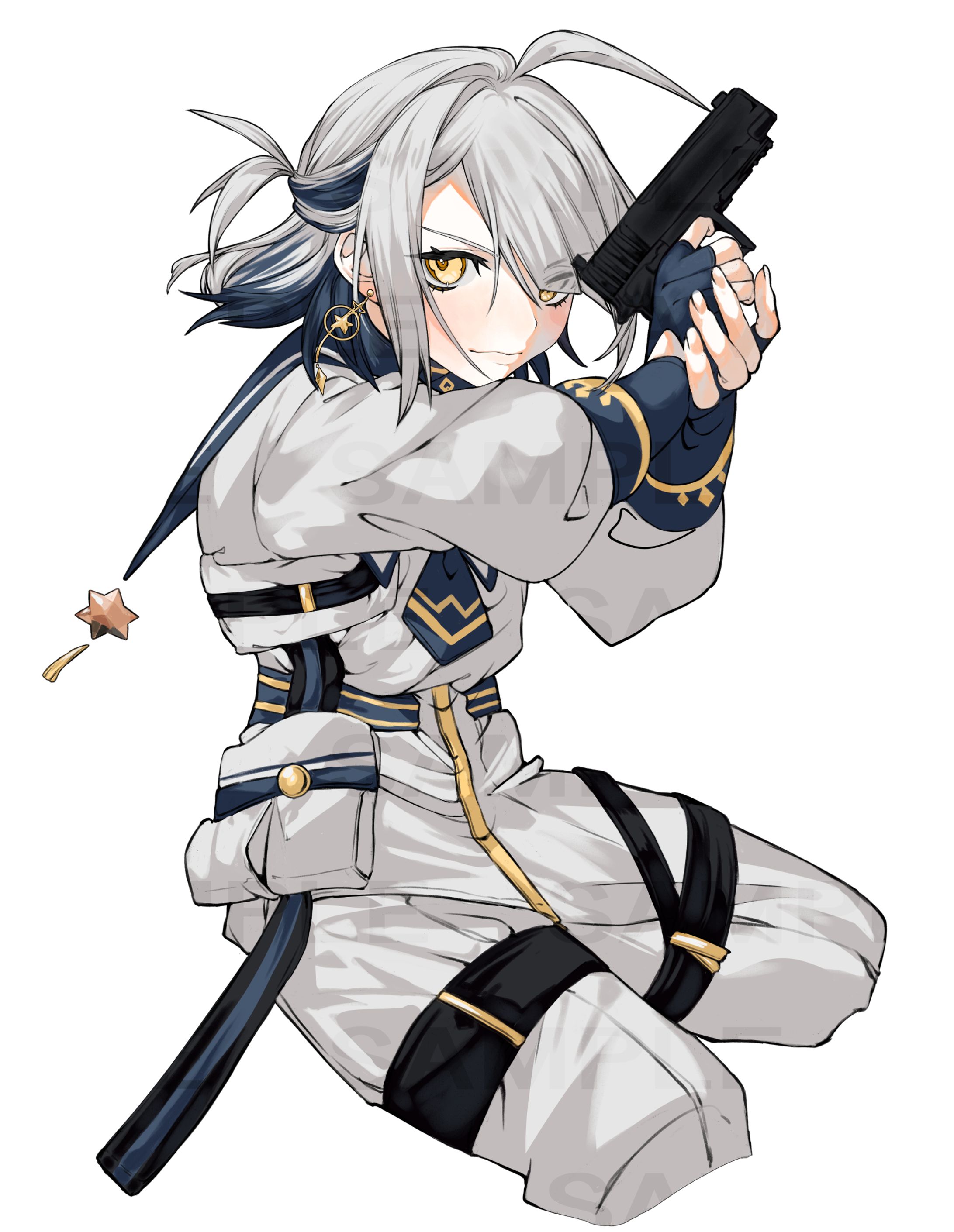 【Works】可惜夜ねうる様人物単体イラスト制作-1