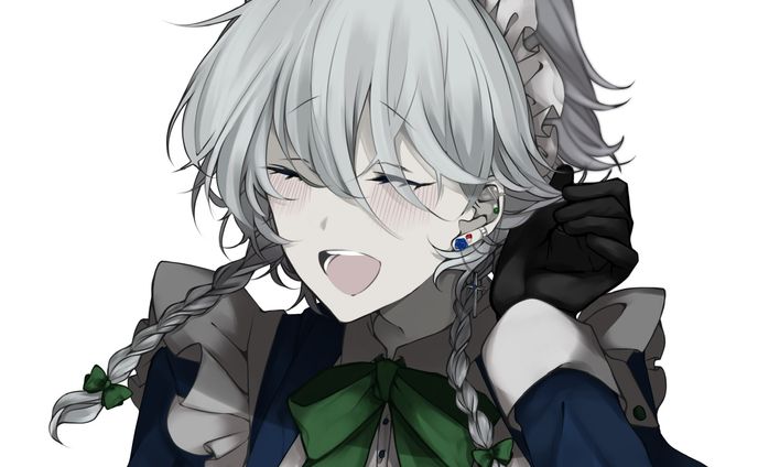 sdキャラ、ピアス