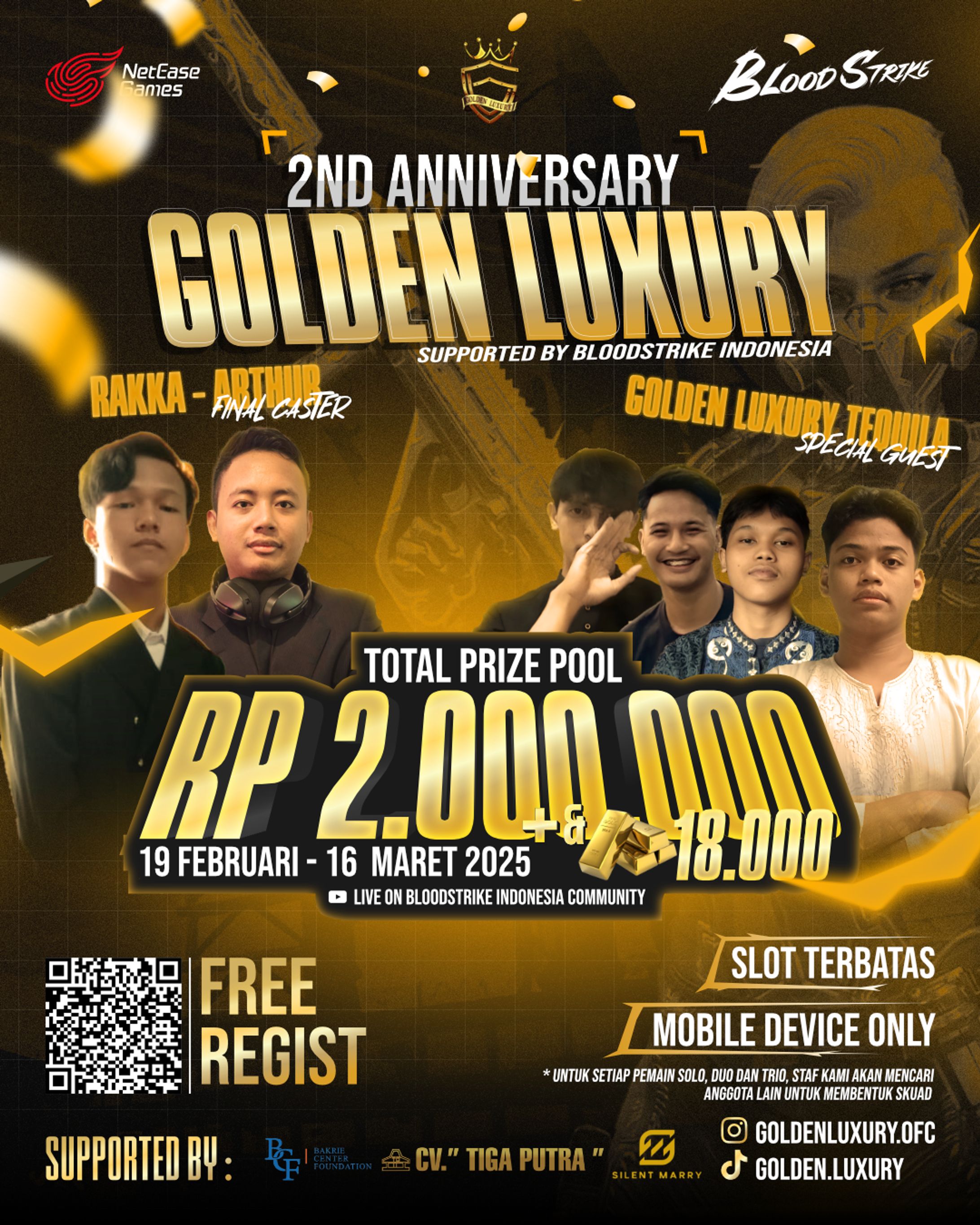 [Key Visual] Golden Luxury Tournament Anniversary 2 Th-1
