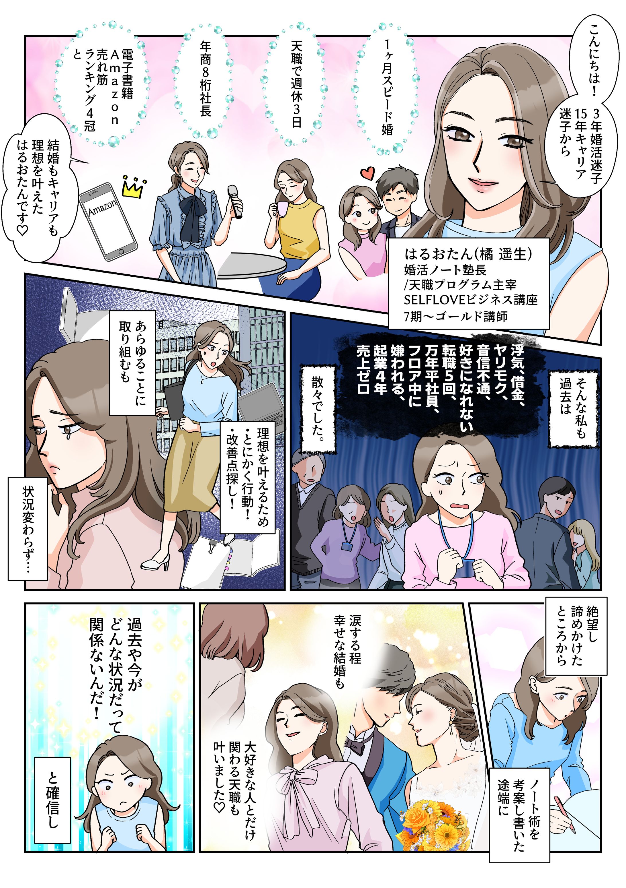【実績】パンフレット掲載用漫画-1