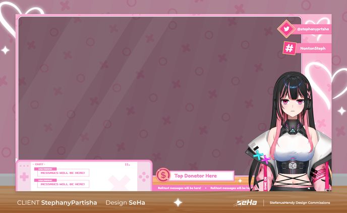 Stephany Partisha Gaming Overlay